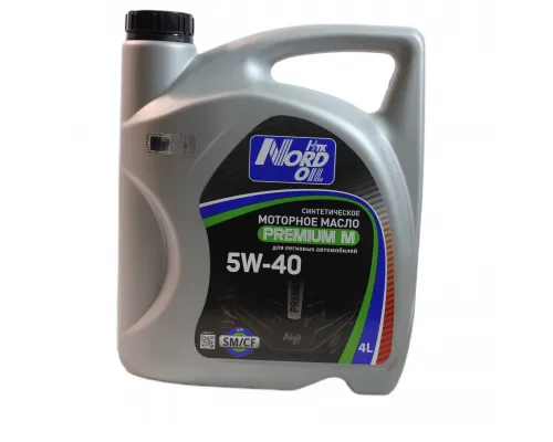 Моторное масло NORD OIL Premium М  5W-40 SM/CF 4л