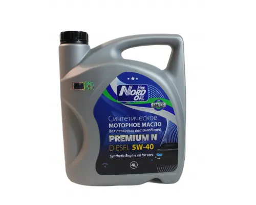Моторное масло NORD OIL Premium N dizel 5W-40 SN/CF 4л