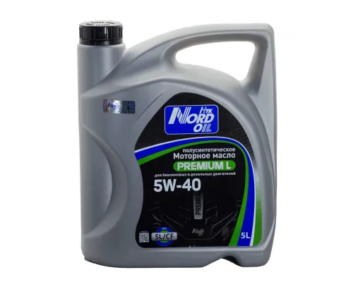 Моторное масло NORD OIL Premium L  5W-40 SL/CF 5л