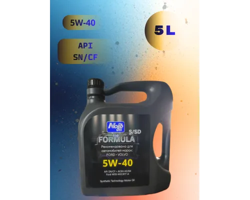 Моторное масло NORD OIL 5W-40 FORD, Volvo 5л