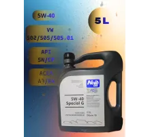 Моторное масло NORD OIL 5W-40 Audi, Skoda, VW 5л