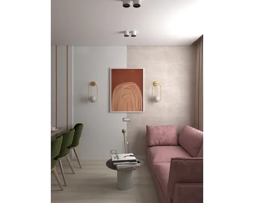 Панель стеновая из кварц-винила "Рассвет" 1200х600х2,4мм (5,04 м²/уп.)