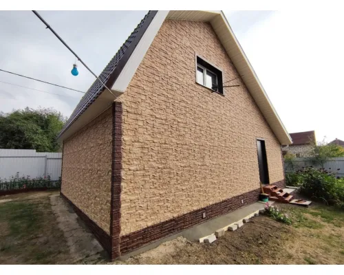Фасадная панель Камень Шотландский  (Линвуд) 800х590 мм