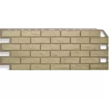 Фасадная панель Кирпич (Жёлтый) 1,14х0,48м