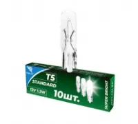Лампа накаливания T5 12V1.2W BX2d Standard REKZIT