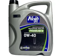 Моторное масло NORD OIL Premium N 0W-40 SN/CF 4л