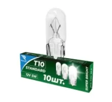 Лампа накаливания T10 12V5W W5W Standard REKZIT