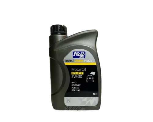Моторное масло NORD OIL 5W-30 RENAULT, Citroen, Peugeot 1л
