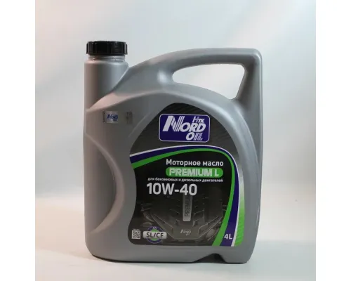 Моторное масло NORD OIL Premium L 10W-40 SL/CF 4л