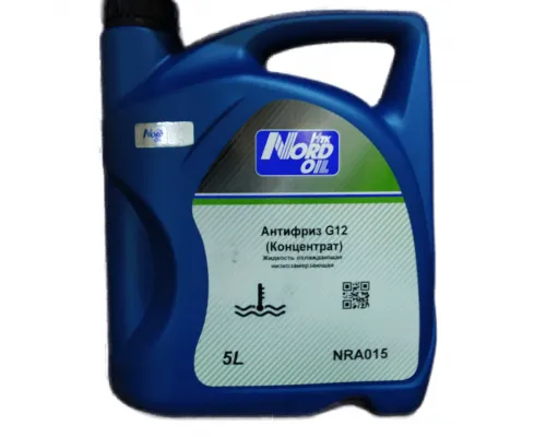 Антифриз концентрат Nord Oil G12+ (Красный) 5л