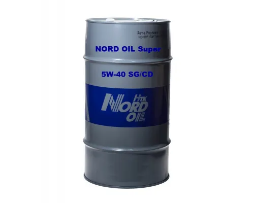 Моторное масло NORD OIL Super 5W-40 SG/CD 60л