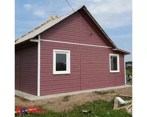 Акриловый сайдинг Т-01 Гранатовая 3,66м