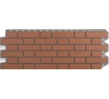 Фасадная панель Кирпич Клинкерный (Красный) 1220x440 мм