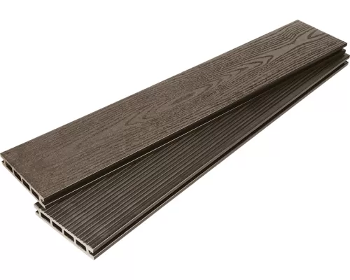 Террасная доска ArtDeco 26*142*4000 (Венге Шлифовка + Тиснение (стандарт))