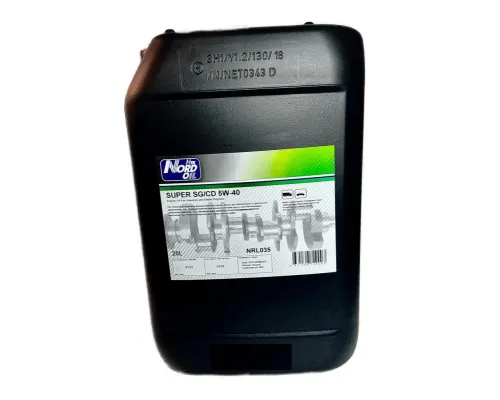 Моторное масло NORD OIL Super 5W-40 SG/CD 20л