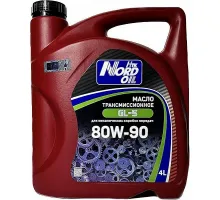 Трансмиссионное масло NORD OIL  GL-5 80W-90 4л
