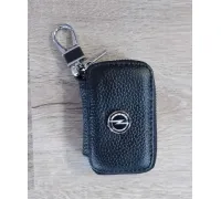 Ключница Авто из натуральной кожи флотер с логотипом Opel