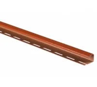 Планка J - trim (Кирпичная) 3м