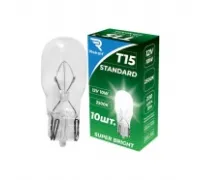 Лампа накаливания T15 12V10W W16W Standard REKZI