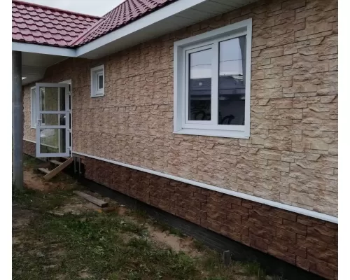Фасадная панель Камень Шотландский (Блэкберн) 800х590 мм