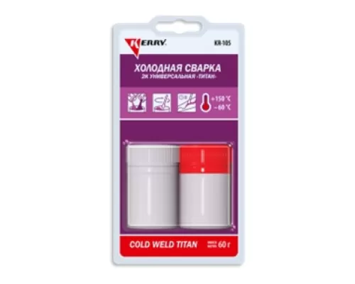 Холодная сварка универсальная 2K (титанополимерная), 2x30 г