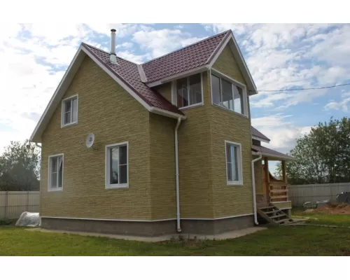 Фасадная панель Камень Скалистый (Альпы - КОМБИ) 1,16х0,45м