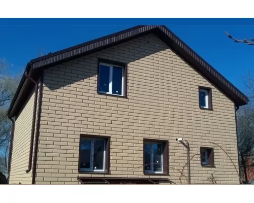 Фасадная панель Камень Венецианский (Слоновая кость) 1260x450 мм