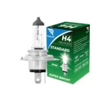 Лампа накаливания H4 12V60/55W P43T Standard REKZIT