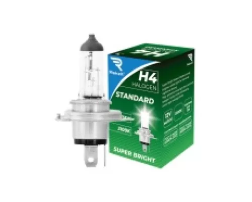 Лампа накаливания H4 12V60/55W P43T Standard REKZIT
