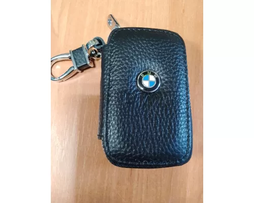 Ключница Авто из натуральной кожи флотер с логотипом BMW
