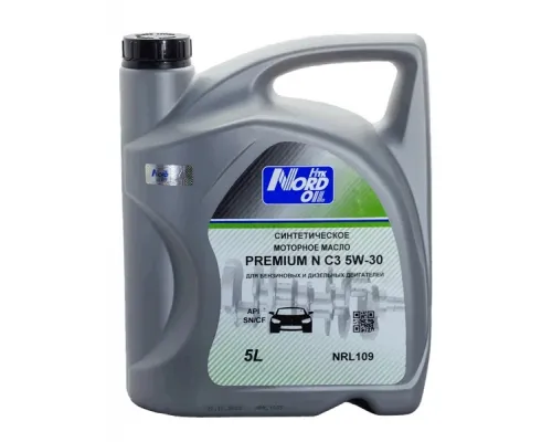Моторное масло NORD OIL Premium N  C3 5W-30 SN/CF 4л