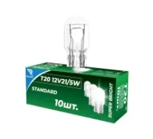 Лампа накаливания Т20 21/5W 12V W21/5W Standart REKZIT