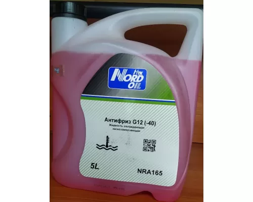 Антифриз Nord Oil G12 (Красный -40) 5кг