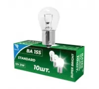 Лампа накаливания P21W 12V21W BA15S Standard REKZIT