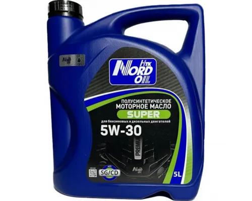 Моторное масло NORD OIL Super 5W-30 SG/CD 5л