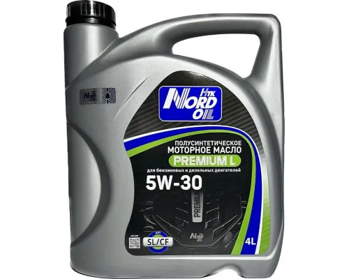 Моторное масло NORD OIL Premium L 5W-30 SL/CF 4л